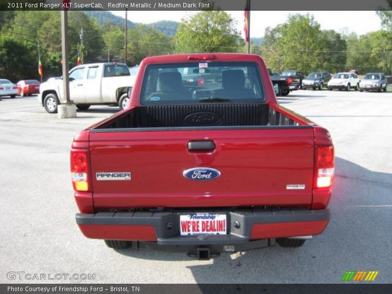 Redfire Metallic / Medium Dark Flint 2011 Ford Ranger XLT SuperCab