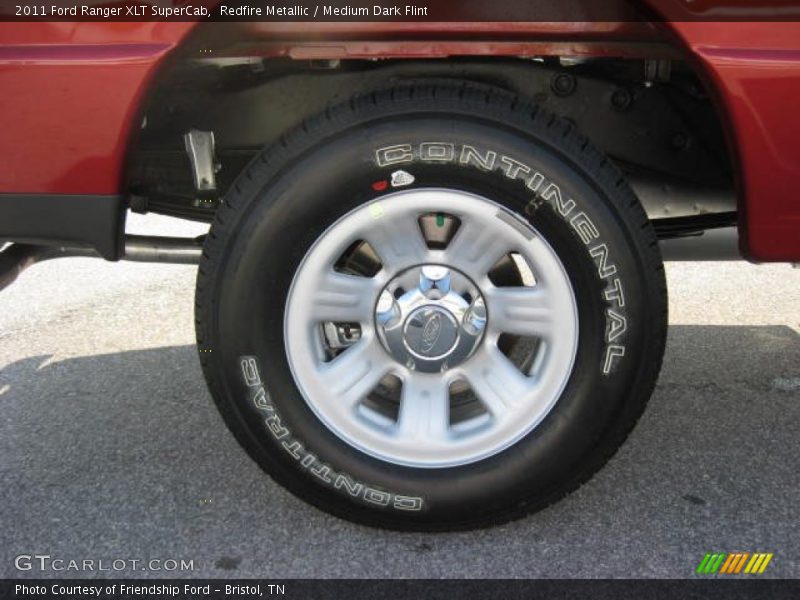 Redfire Metallic / Medium Dark Flint 2011 Ford Ranger XLT SuperCab