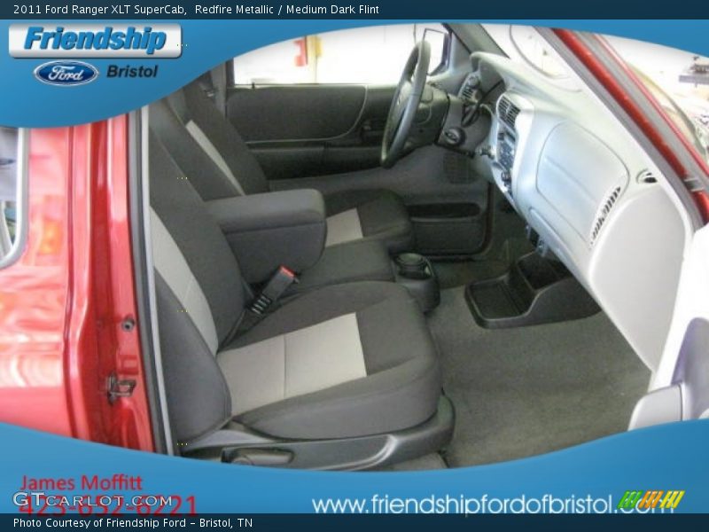 Redfire Metallic / Medium Dark Flint 2011 Ford Ranger XLT SuperCab