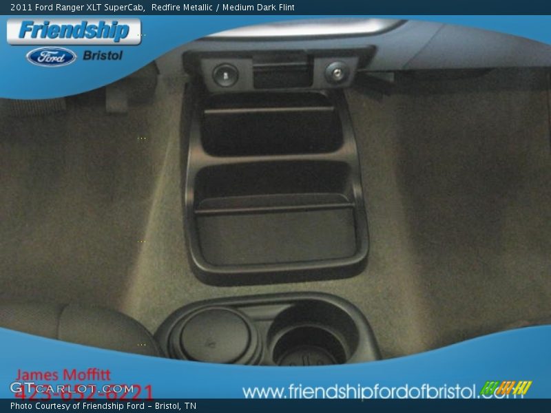 Redfire Metallic / Medium Dark Flint 2011 Ford Ranger XLT SuperCab