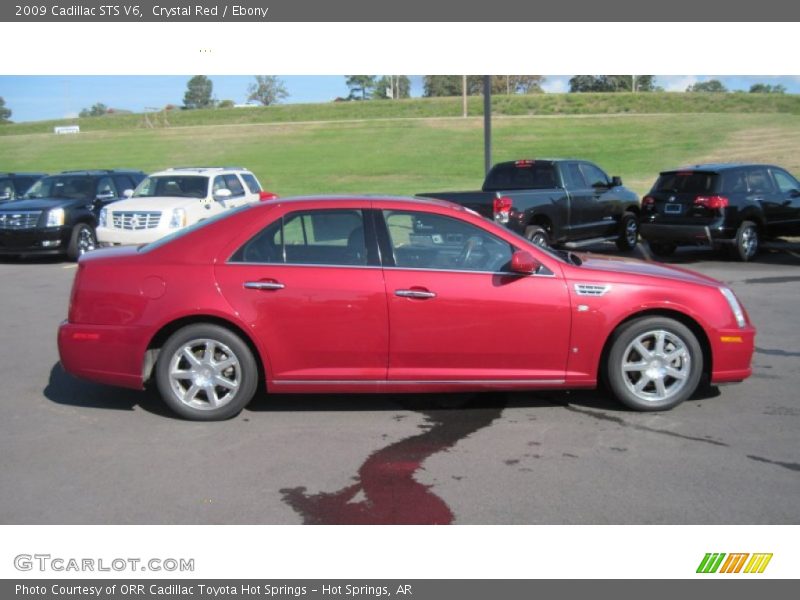 Crystal Red / Ebony 2009 Cadillac STS V6