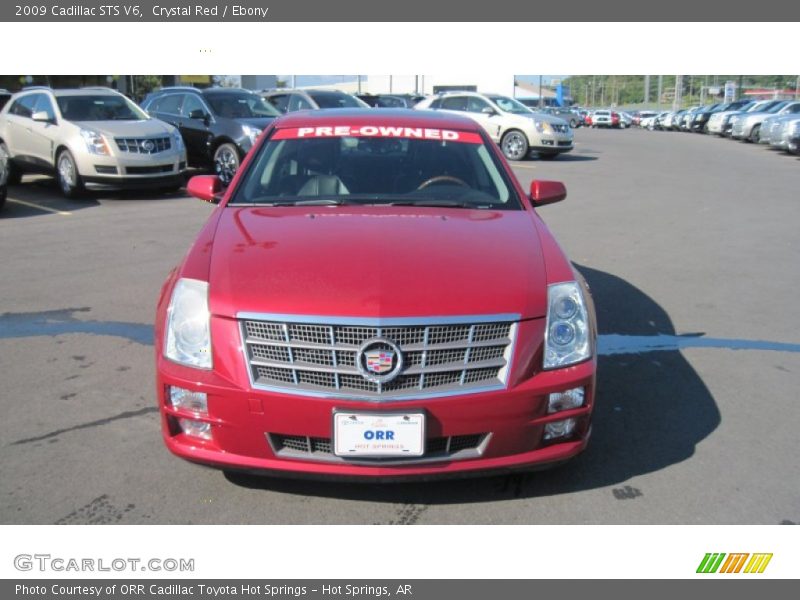 Crystal Red / Ebony 2009 Cadillac STS V6