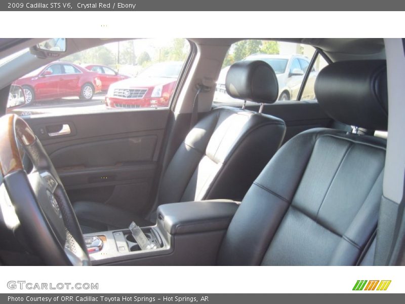 Crystal Red / Ebony 2009 Cadillac STS V6