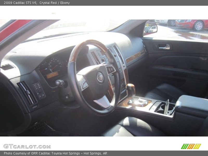 Crystal Red / Ebony 2009 Cadillac STS V6