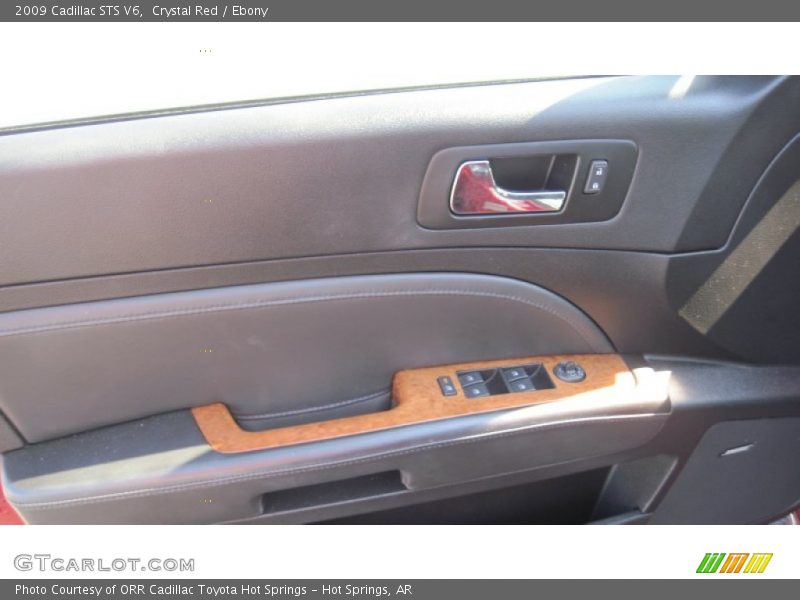 Crystal Red / Ebony 2009 Cadillac STS V6