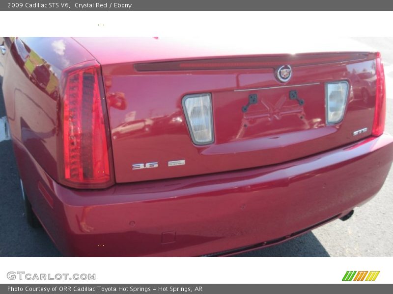 Crystal Red / Ebony 2009 Cadillac STS V6