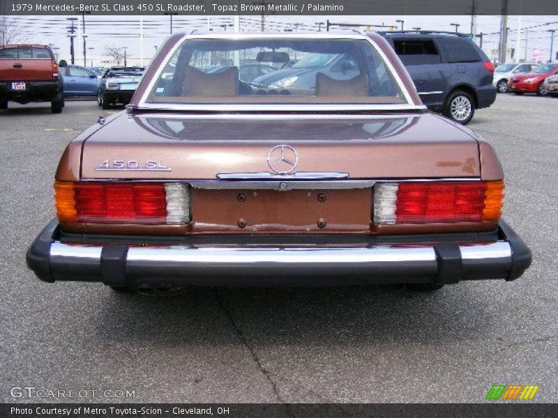Topaz Brown Metallic / Palamino 1979 Mercedes-Benz SL Class 450 SL Roadster