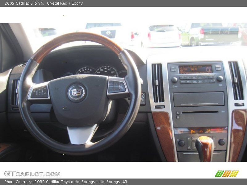 Crystal Red / Ebony 2009 Cadillac STS V6