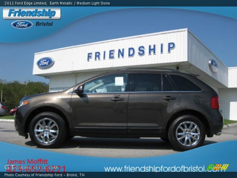 Earth Metallic / Medium Light Stone 2011 Ford Edge Limited