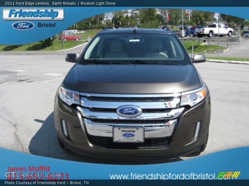 Earth Metallic / Medium Light Stone 2011 Ford Edge Limited