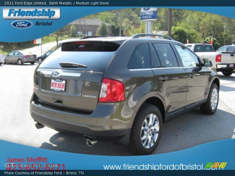 Earth Metallic / Medium Light Stone 2011 Ford Edge Limited