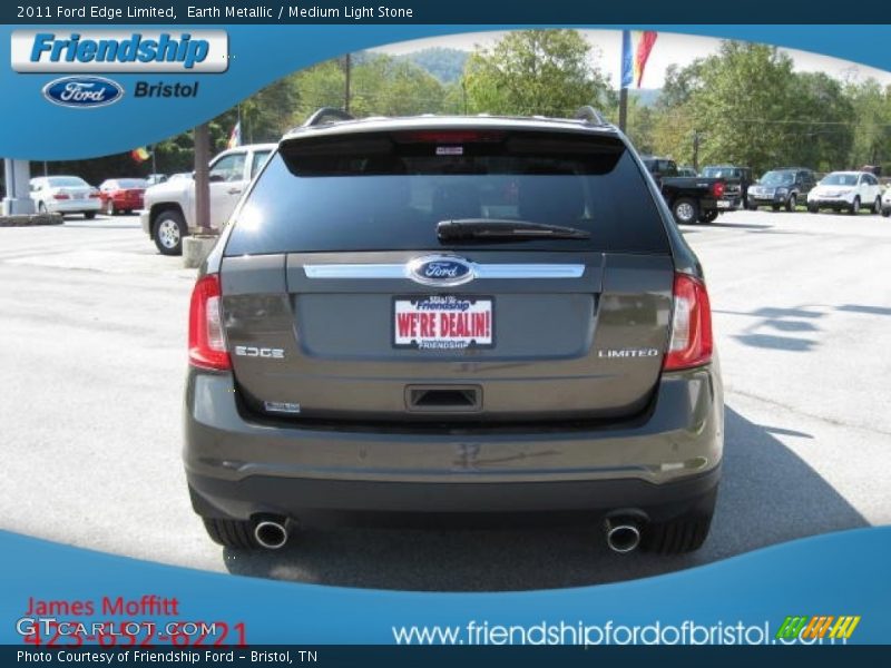 Earth Metallic / Medium Light Stone 2011 Ford Edge Limited