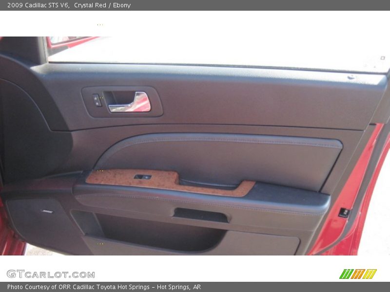 Crystal Red / Ebony 2009 Cadillac STS V6