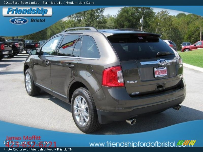 Earth Metallic / Medium Light Stone 2011 Ford Edge Limited