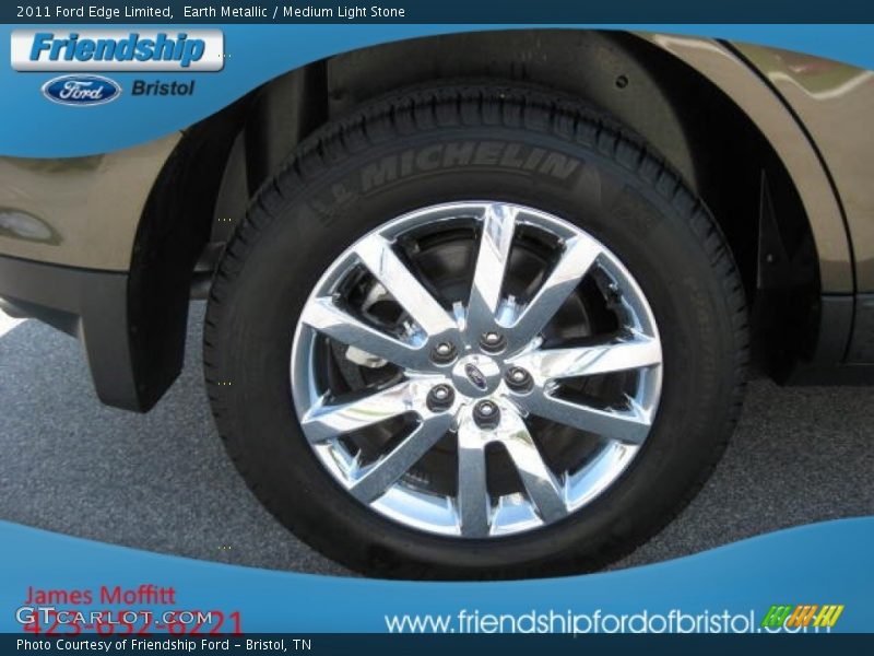 Earth Metallic / Medium Light Stone 2011 Ford Edge Limited
