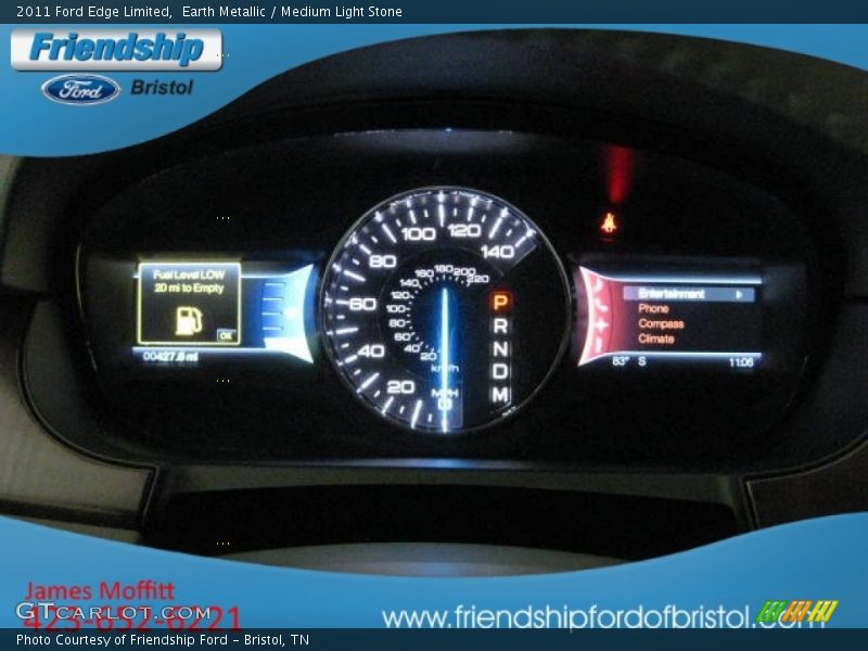 Earth Metallic / Medium Light Stone 2011 Ford Edge Limited