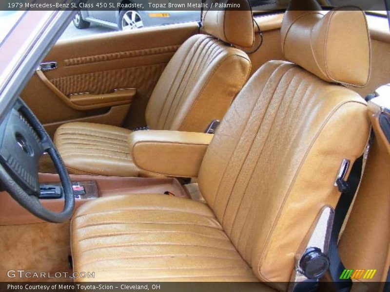 Topaz Brown Metallic / Palamino 1979 Mercedes-Benz SL Class 450 SL Roadster