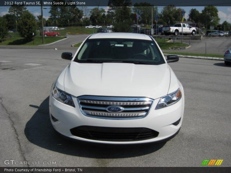  2012 Taurus SE White Suede