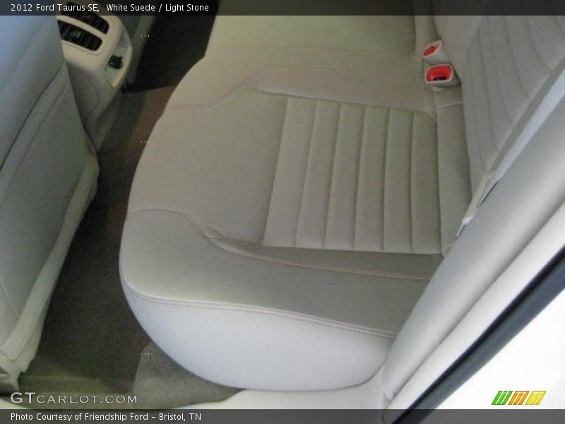 White Suede / Light Stone 2012 Ford Taurus SE