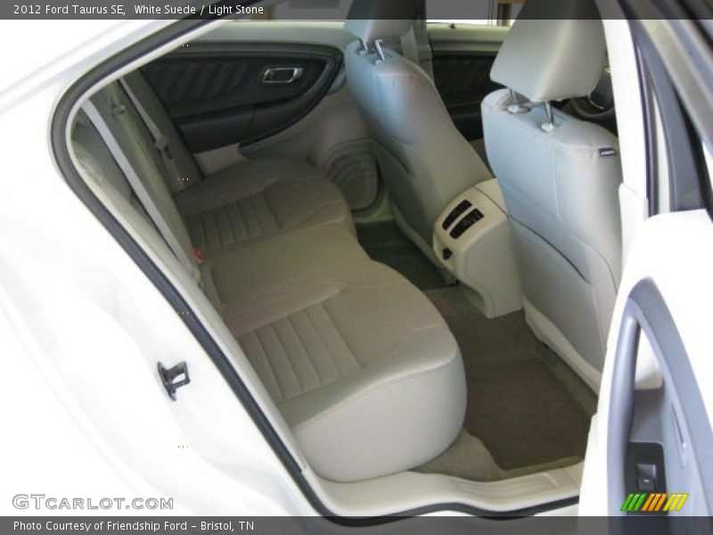 White Suede / Light Stone 2012 Ford Taurus SE