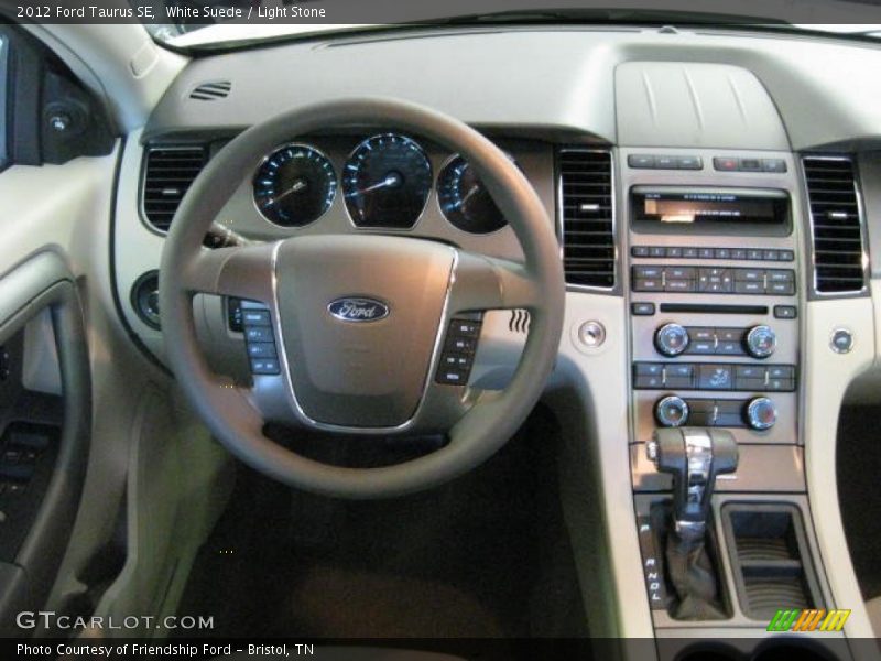 Dashboard of 2012 Taurus SE