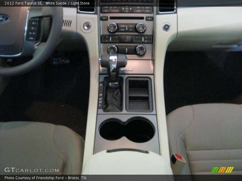 White Suede / Light Stone 2012 Ford Taurus SE