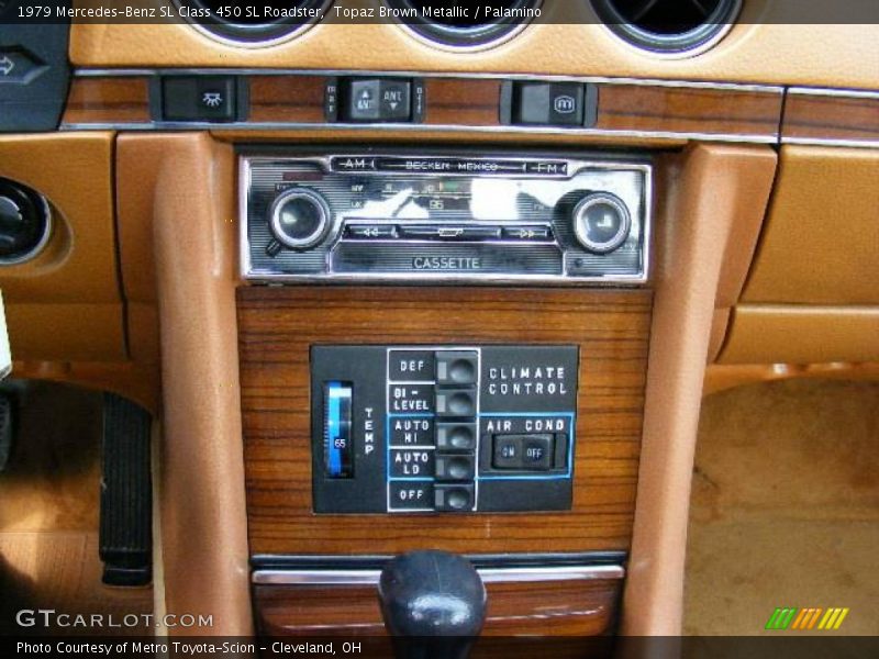 Topaz Brown Metallic / Palamino 1979 Mercedes-Benz SL Class 450 SL Roadster
