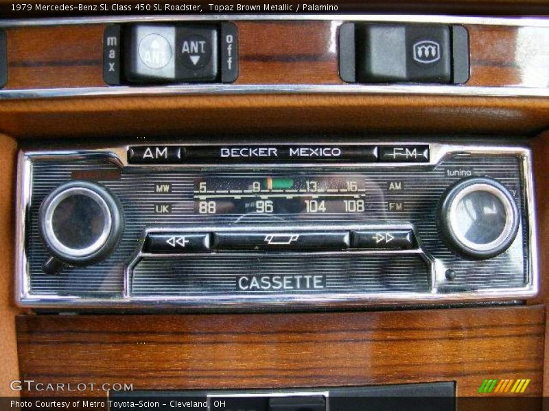 Topaz Brown Metallic / Palamino 1979 Mercedes-Benz SL Class 450 SL Roadster