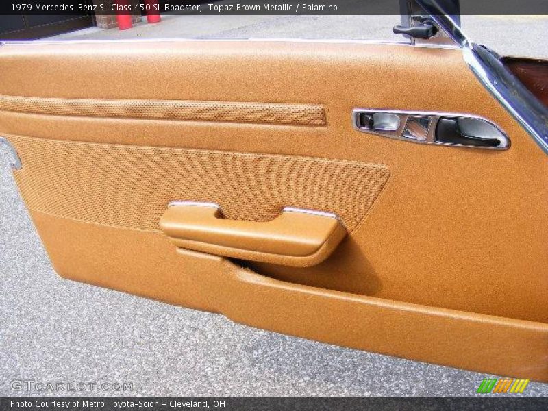 Topaz Brown Metallic / Palamino 1979 Mercedes-Benz SL Class 450 SL Roadster