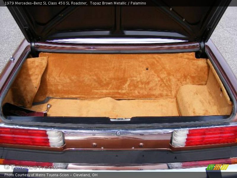 Topaz Brown Metallic / Palamino 1979 Mercedes-Benz SL Class 450 SL Roadster