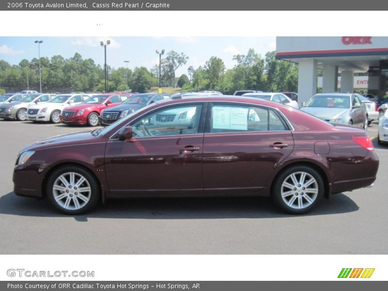 Cassis Red Pearl / Graphite 2006 Toyota Avalon Limited