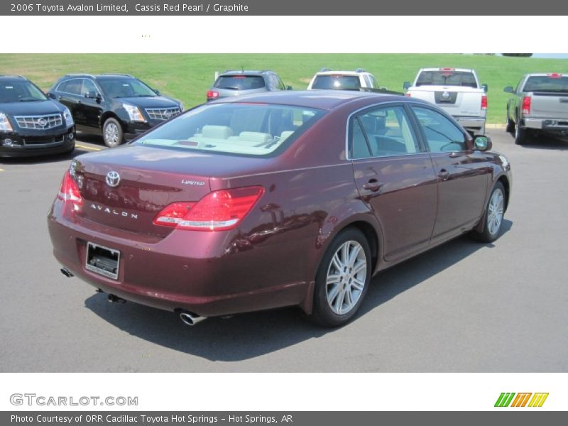 Cassis Red Pearl / Graphite 2006 Toyota Avalon Limited