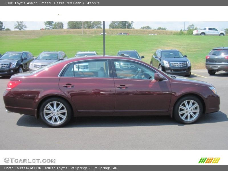 Cassis Red Pearl / Graphite 2006 Toyota Avalon Limited