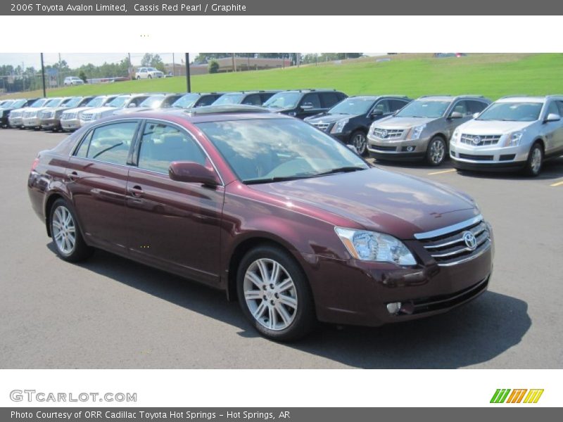 Cassis Red Pearl / Graphite 2006 Toyota Avalon Limited