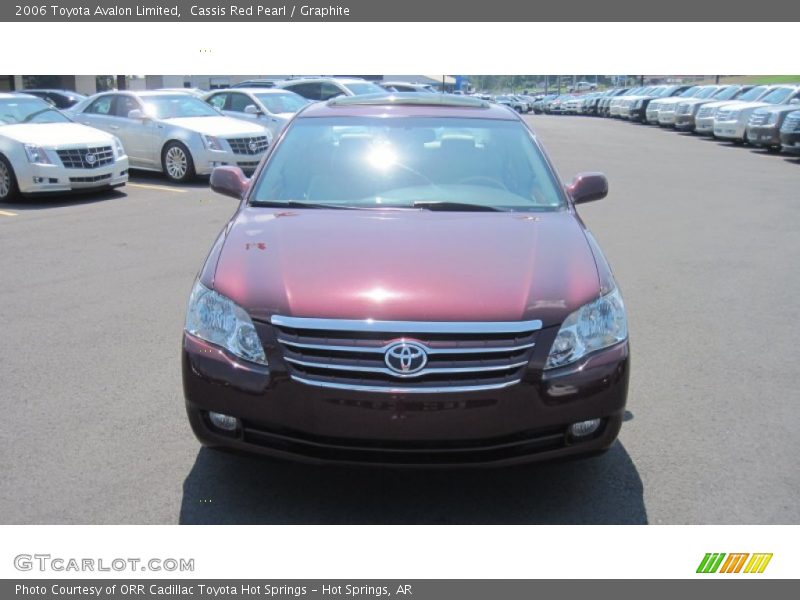Cassis Red Pearl / Graphite 2006 Toyota Avalon Limited