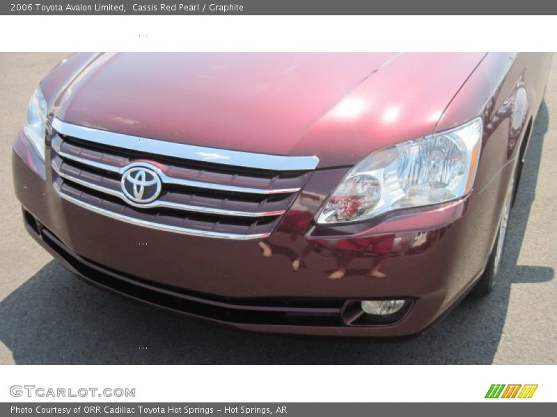 Cassis Red Pearl / Graphite 2006 Toyota Avalon Limited