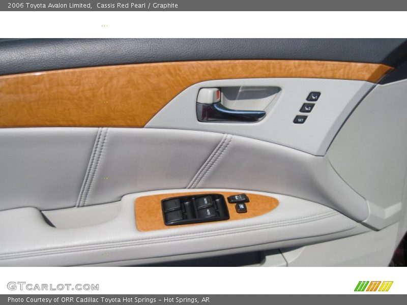 Cassis Red Pearl / Graphite 2006 Toyota Avalon Limited