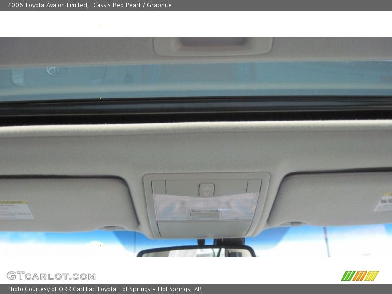 Cassis Red Pearl / Graphite 2006 Toyota Avalon Limited