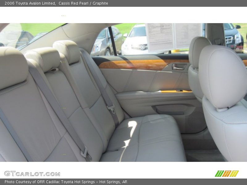 Cassis Red Pearl / Graphite 2006 Toyota Avalon Limited