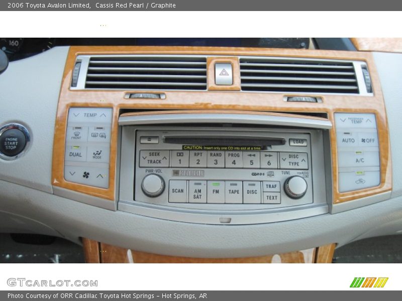 Cassis Red Pearl / Graphite 2006 Toyota Avalon Limited