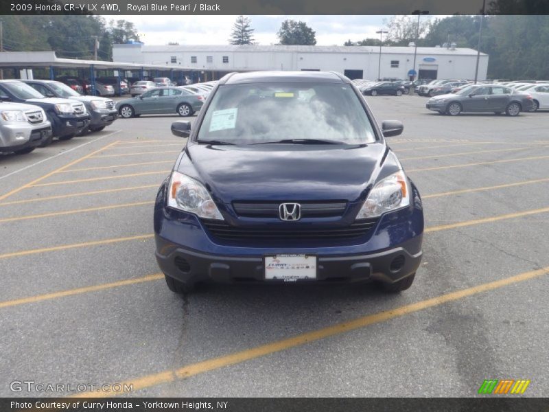 Royal Blue Pearl / Black 2009 Honda CR-V LX 4WD