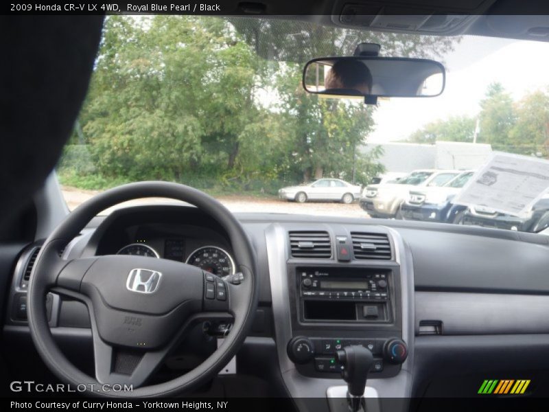 Royal Blue Pearl / Black 2009 Honda CR-V LX 4WD