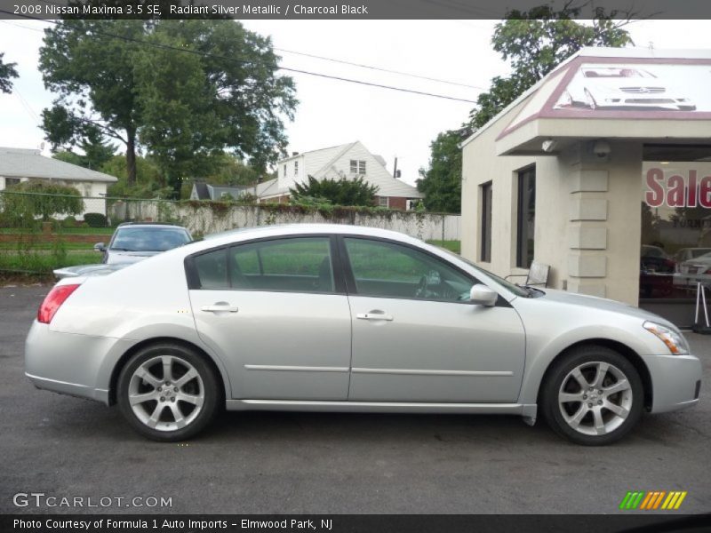 Radiant Silver Metallic / Charcoal Black 2008 Nissan Maxima 3.5 SE