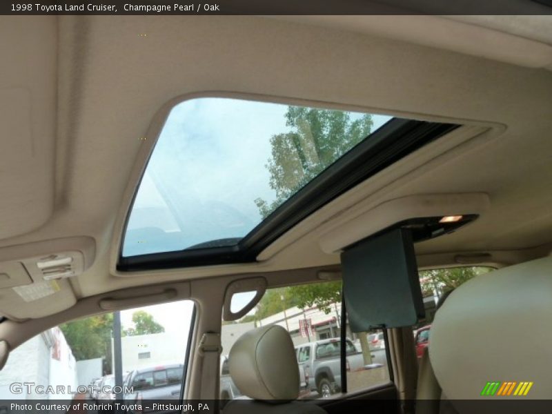 Champagne Pearl / Oak 1998 Toyota Land Cruiser