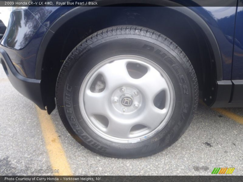 Royal Blue Pearl / Black 2009 Honda CR-V LX 4WD