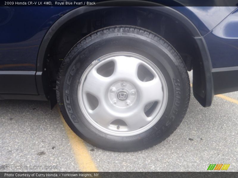 Royal Blue Pearl / Black 2009 Honda CR-V LX 4WD
