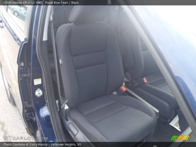 Royal Blue Pearl / Black 2009 Honda CR-V LX 4WD