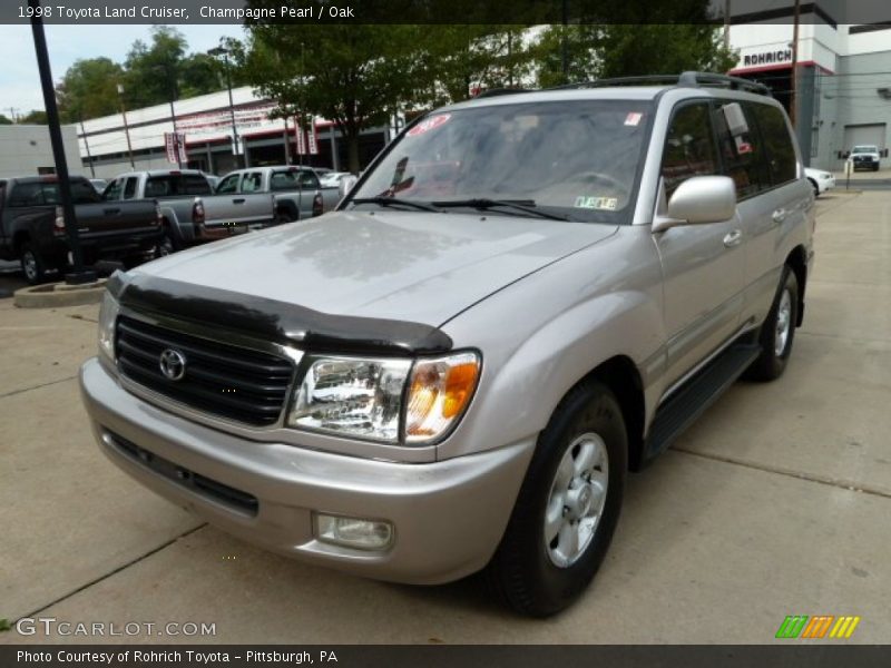 Champagne Pearl / Oak 1998 Toyota Land Cruiser