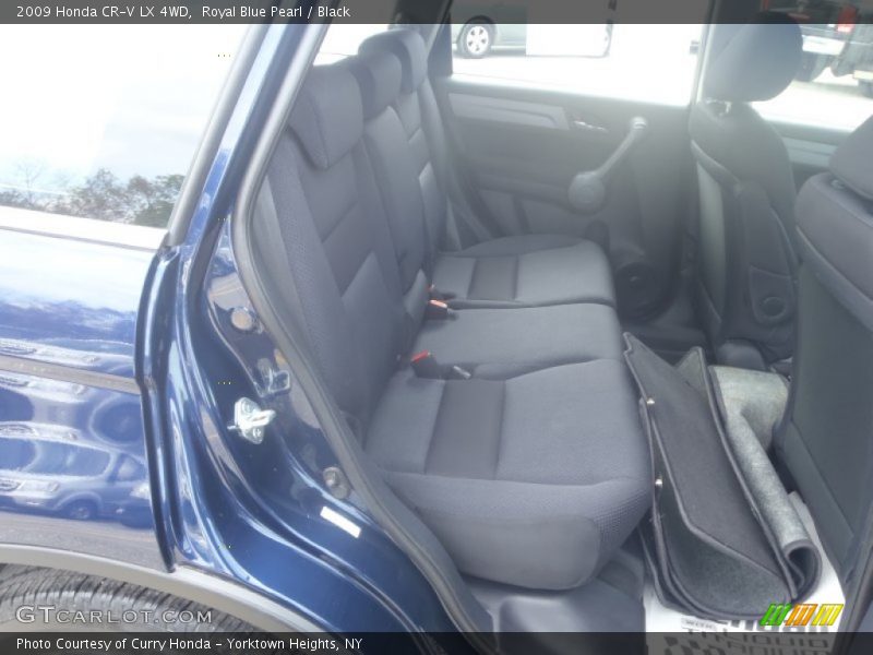 Royal Blue Pearl / Black 2009 Honda CR-V LX 4WD