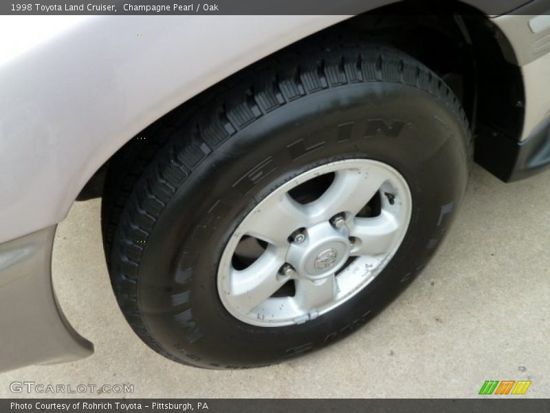 Champagne Pearl / Oak 1998 Toyota Land Cruiser